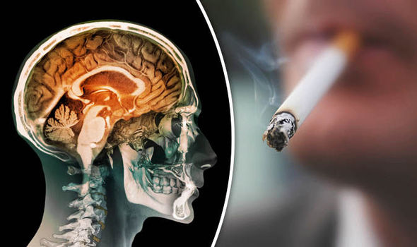 اثار التدخين على الدماغ