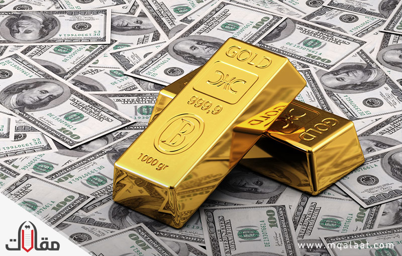 انفصال الذهب عن الدولار